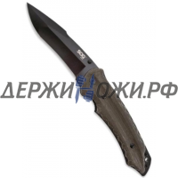 Нож Kiku Folder Large Black TiNi SOG складной SG_KU1012 